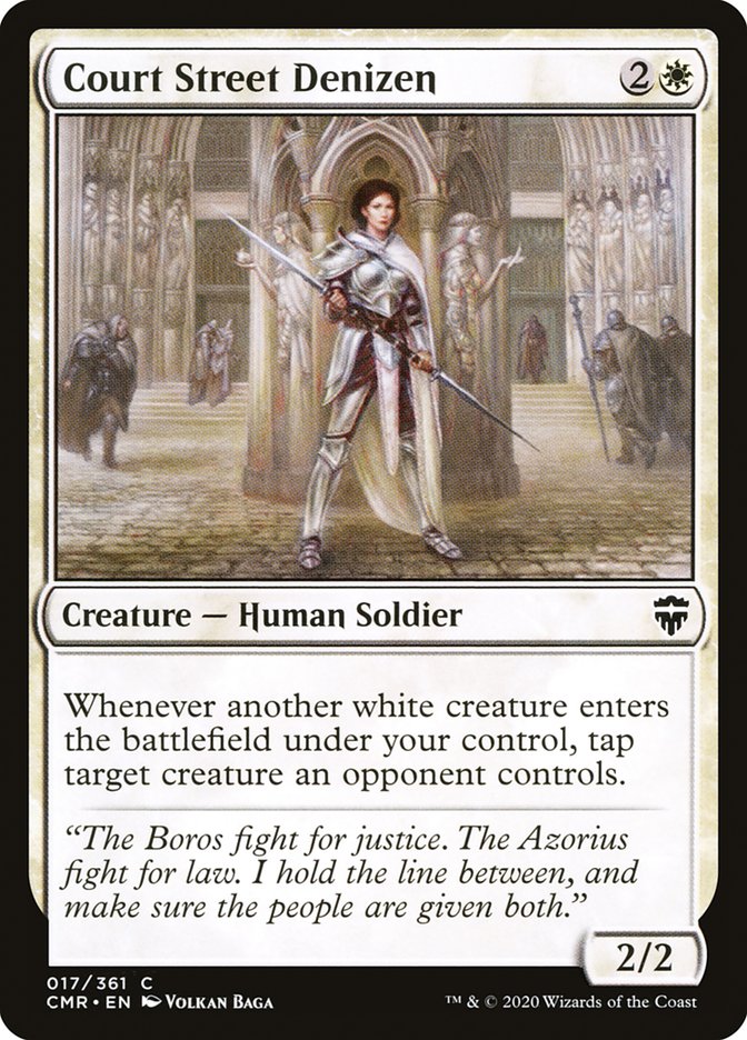 Court Street Denizen 17 (Commander Legends)  - Foil
