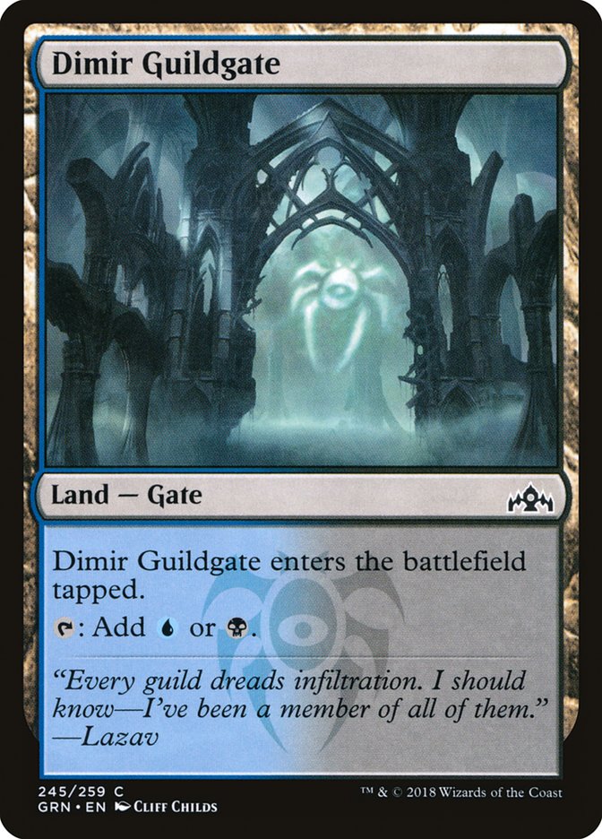 Dimir Guildgate 245/259 (Guilds of Ravnica) 