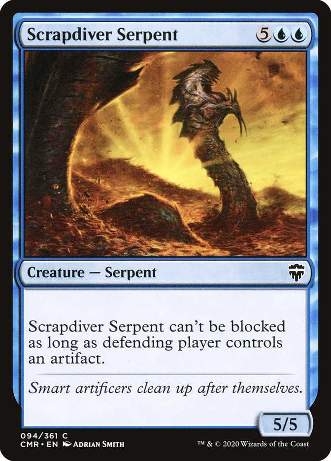 Scrapdiver Serpent 94 (Commander Legends) 