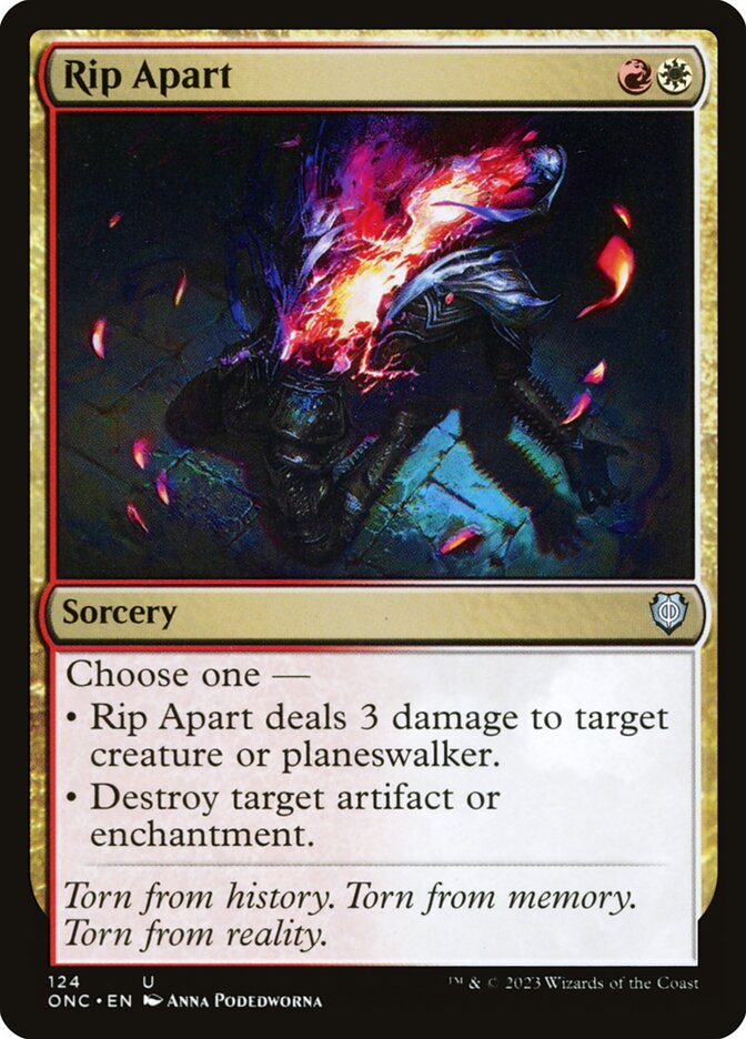 Rip Apart 124/28 (Commander: Phyrexia: All Will Be One) 