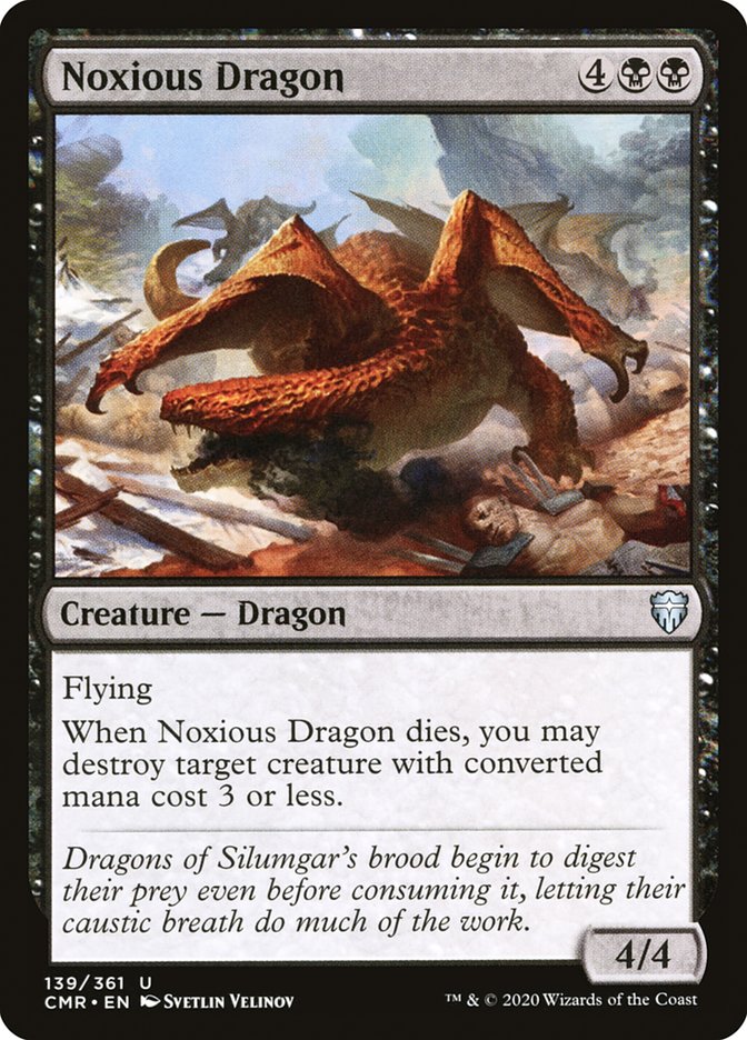 Noxious Dragon 139 (Commander Legends) 