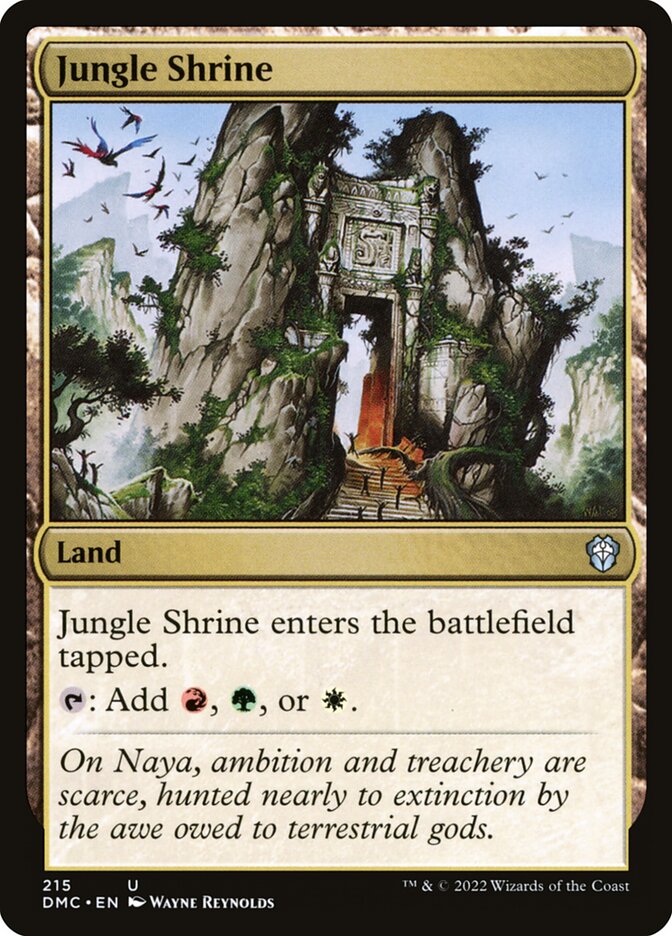 Jungle Shrine 215/50 (Commander: Dominaria United) 