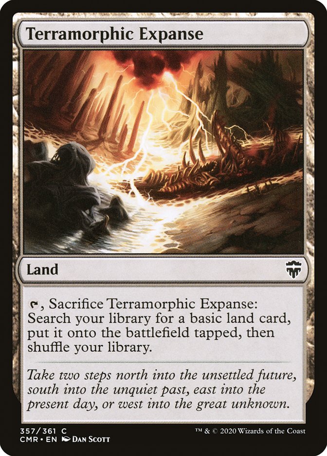 Terramorphic Expanse 357 (Commander Legends)  - Foil