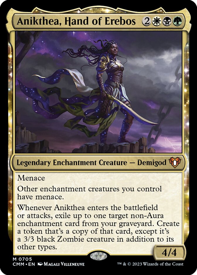Anikthea, Hand of Erebos 705 (Commander Masters)  - Foil
