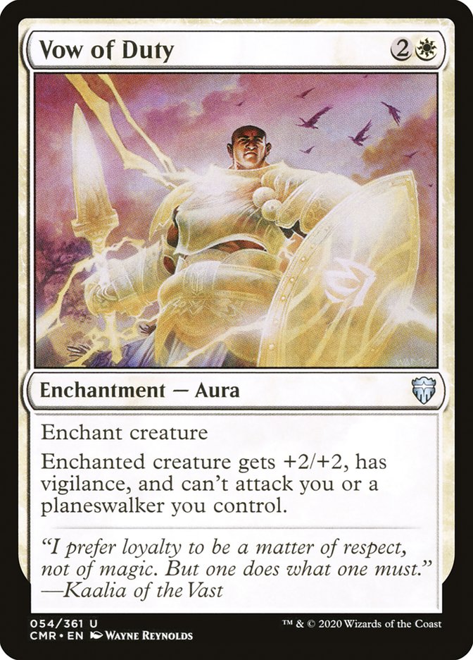 Vow of Duty 54 (Commander Legends) 