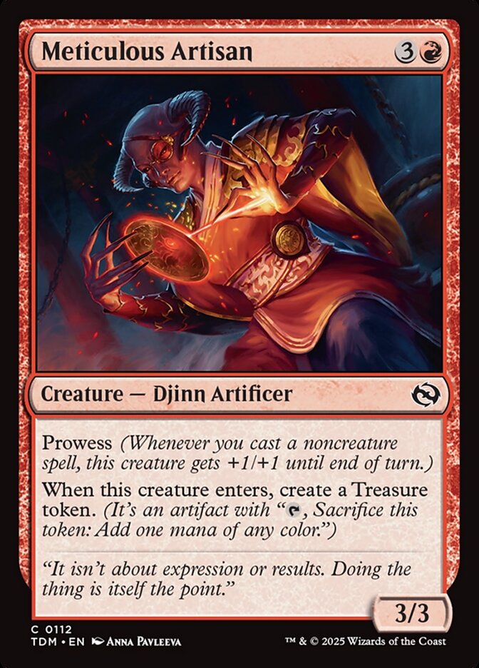 Meticulous Artisan 112/291 (Tarkir: Dragonstorm)  - Foil