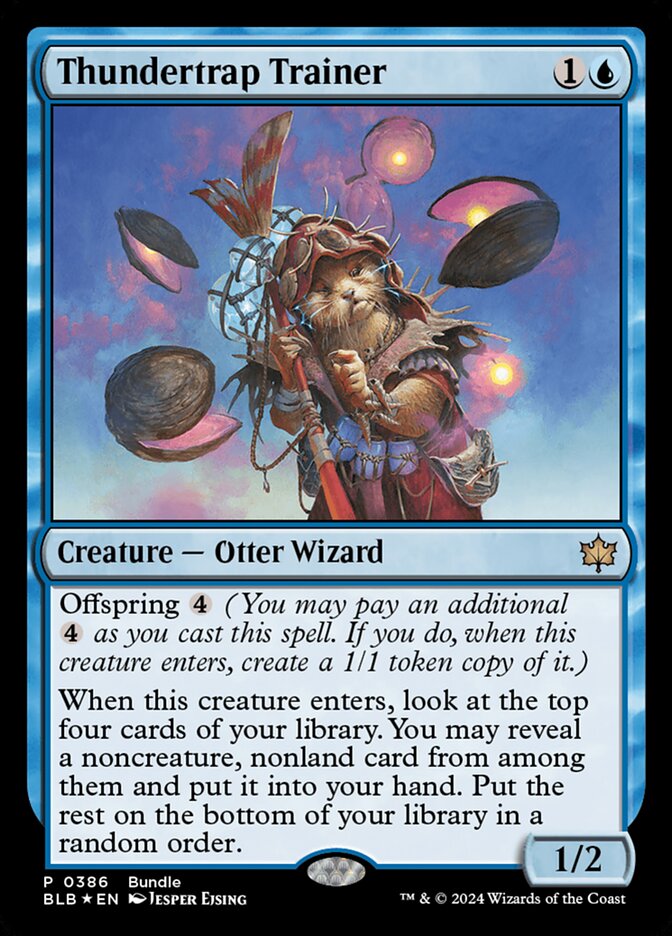 Thundertrap Trainer BLB Bundle 386 (Unique and Miscellaneous Promos)  - Foil