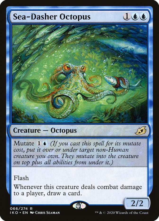 Sea-Dasher Octopus 66/274 (Ikoria: Lair of Behemoths) 