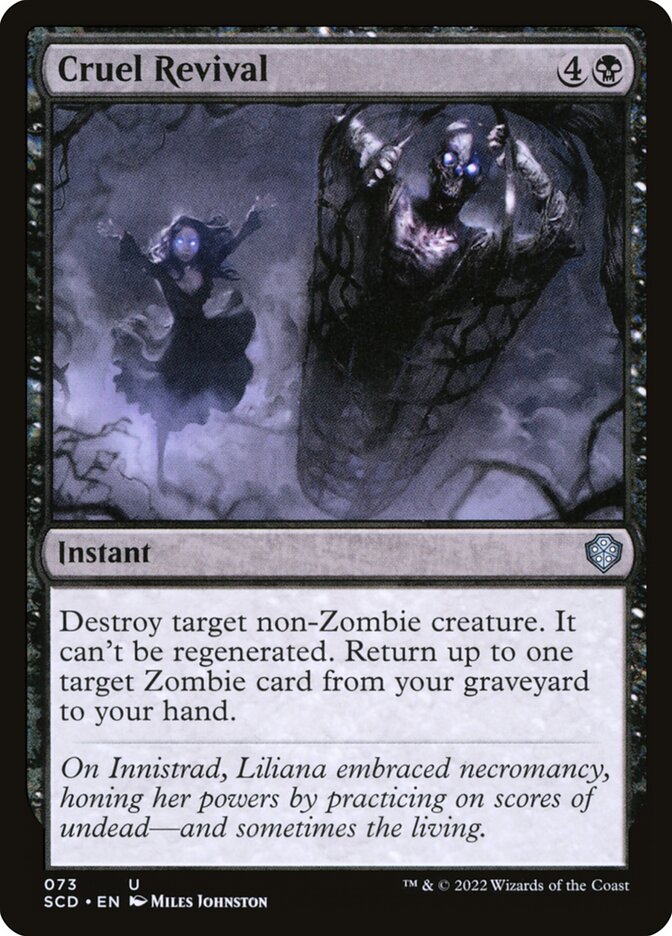 Cruel Revival 73/352 (Starter Commander Decks) 