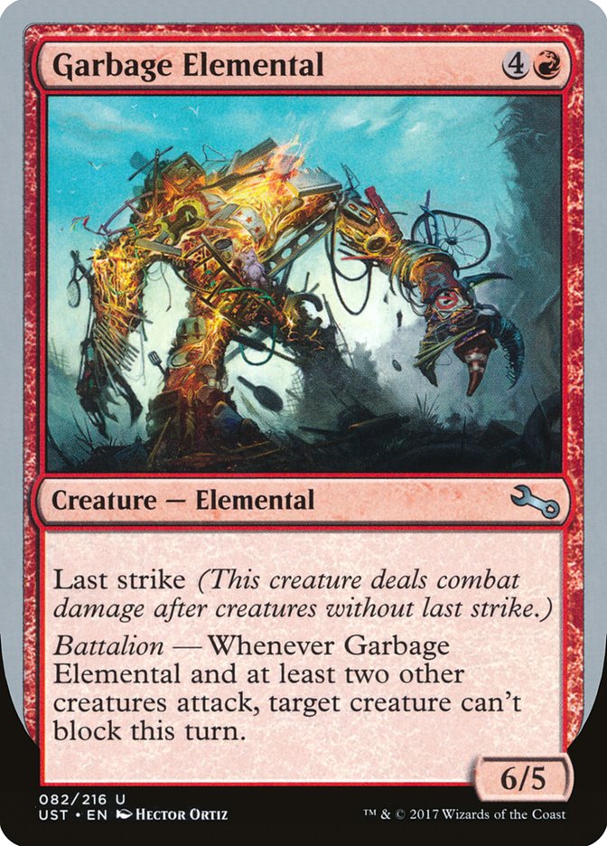 Garbage Elemental 82/216 (Unstable) 