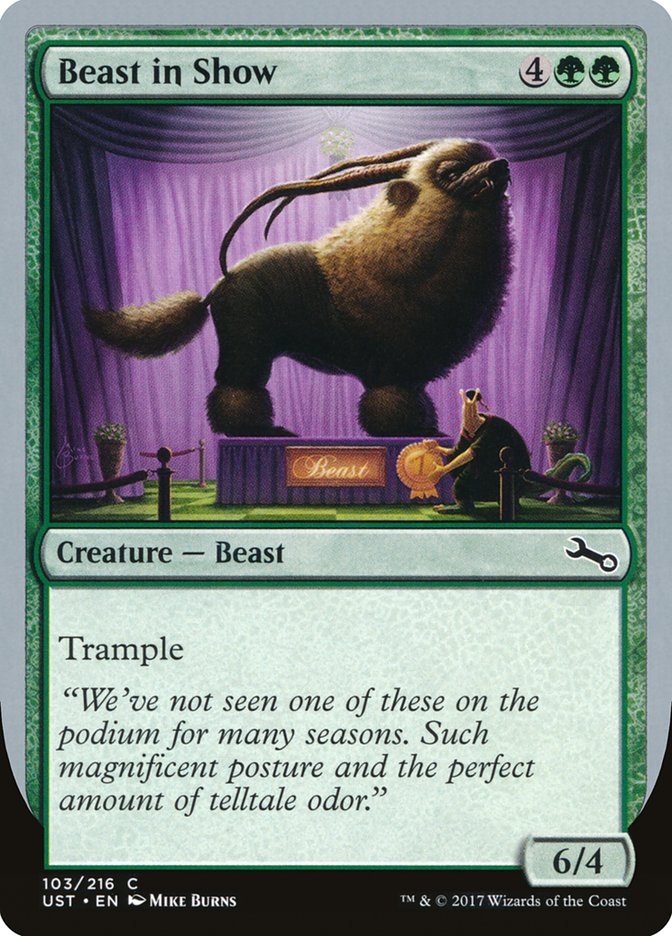 Beast in Show 103/216 (Unstable) 