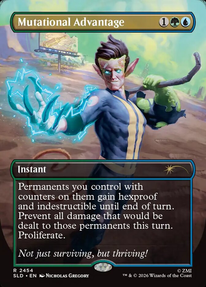 Mutational Advantage 2454 (Secret Lair Drop Series)  - Borderless