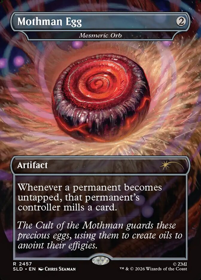 Mothman Egg // Mesmeric Orb 2457 (Secret Lair Drop Series)  - Borderless