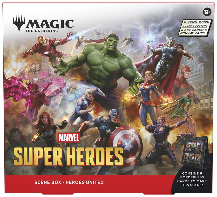 Marvel Super Heroes Scene Box Heroes United