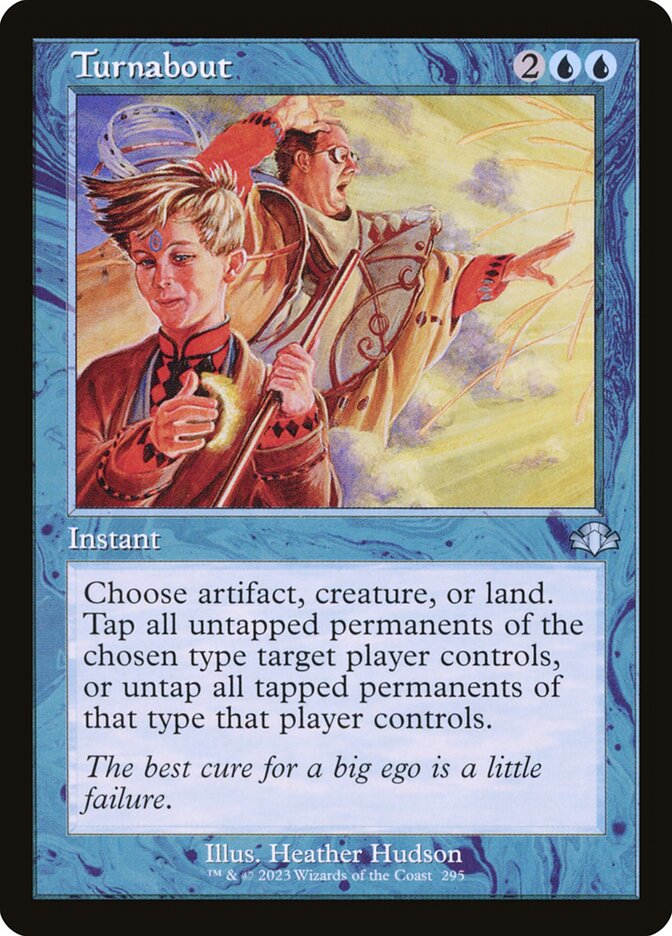 Turnabout 295/261 (Dominaria Remastered)  - Retro