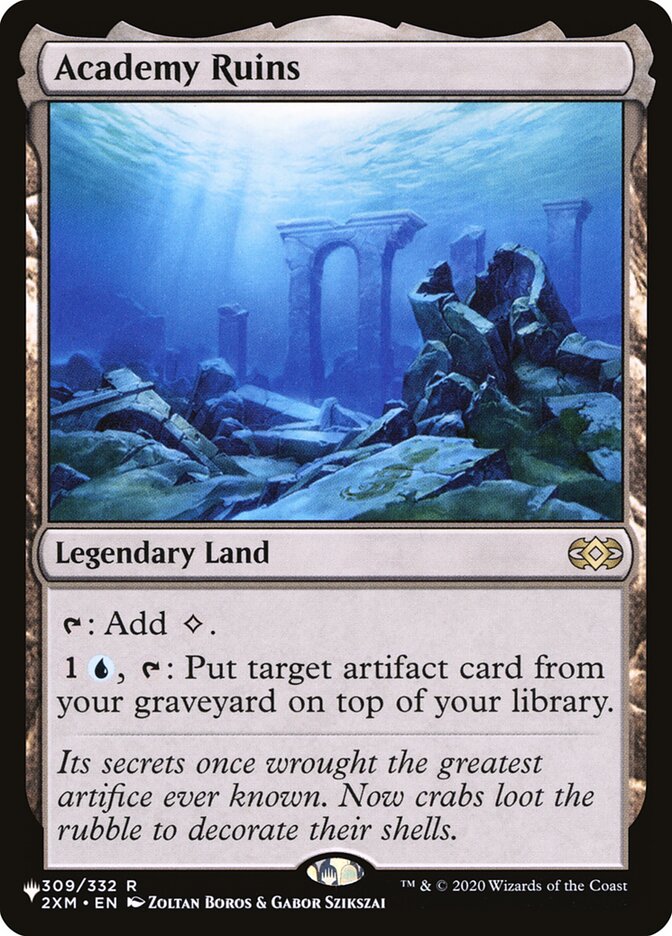 Academy Ruins 309 (The List Reprints) 