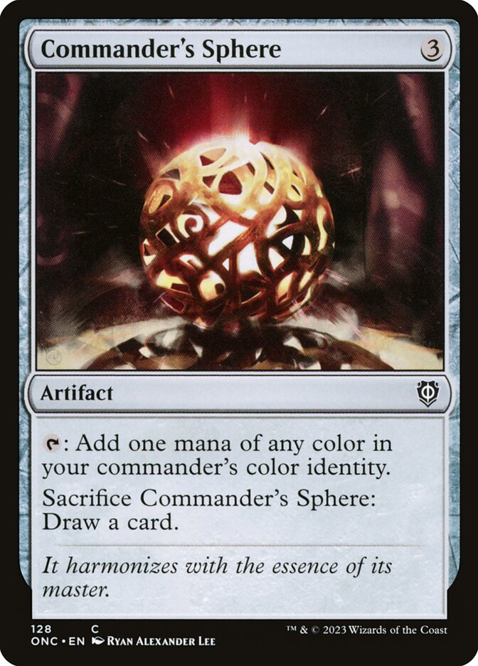 Commander's Sphere 128/28 (Commander: Phyrexia: All Will Be One) 