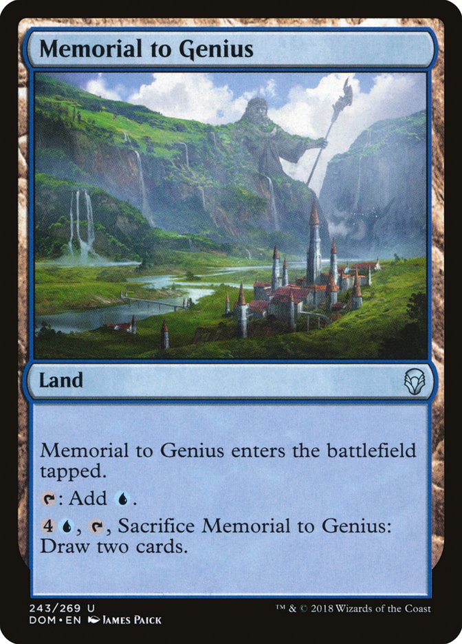 Memorial to Genius 243/269 (Dominaria) 