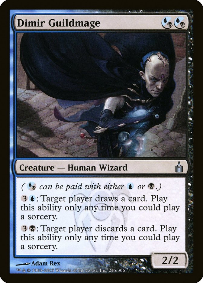 Dimir Guildmage 245/306 (Ravnica: City of Guilds)  - Foil