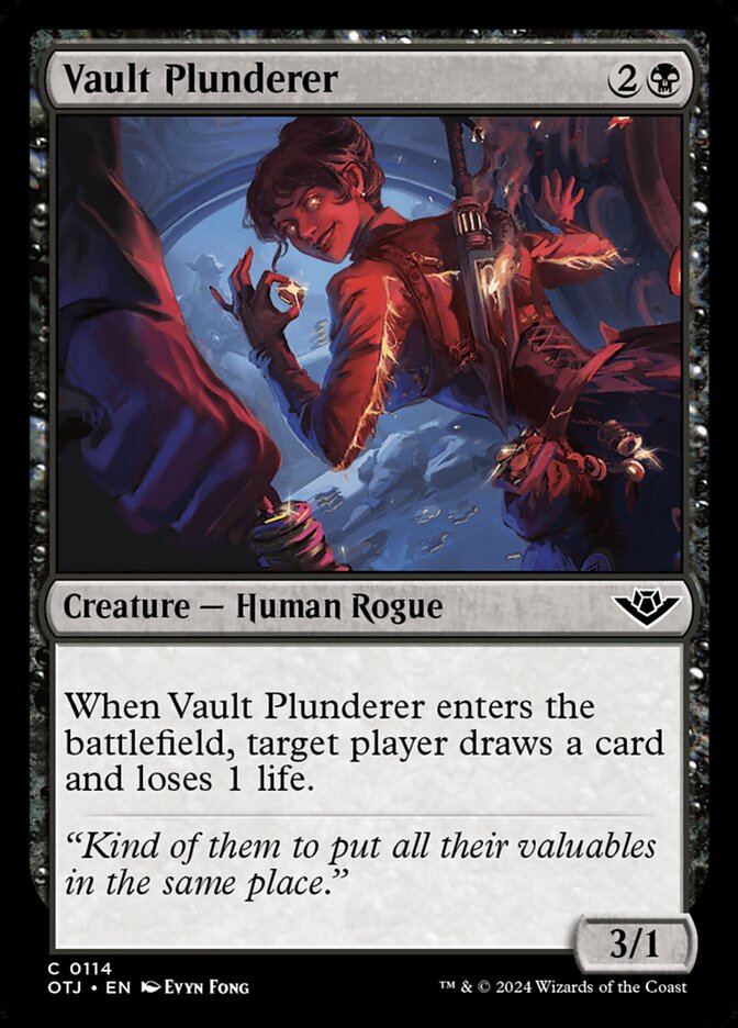 Vault Plunderer 114/286 (Outlaws of Thunder Junction)  - Foil
