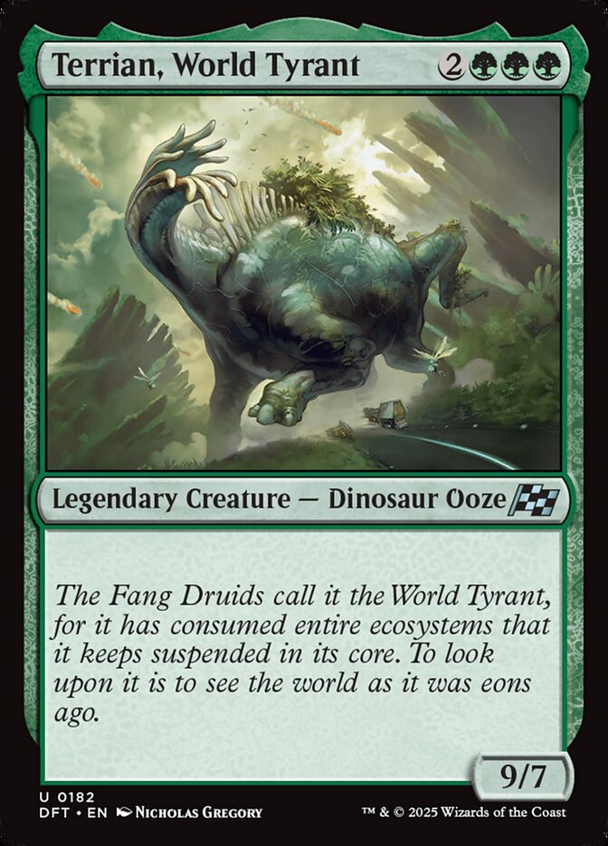 Terrian, World Tyrant 182/291 (Aetherdrift) 