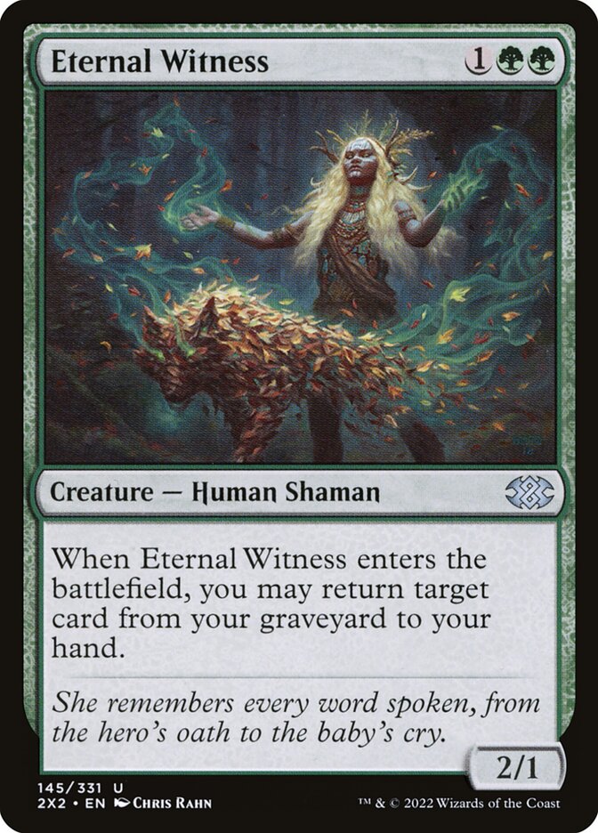 Eternal Witness 145/331 (Double Masters 2022)  - Foil