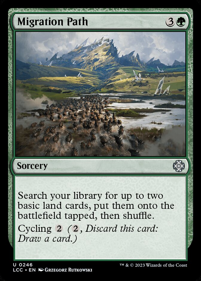 Migration Path 246/370 (Commander: The Lost Caverns of Ixalan) 