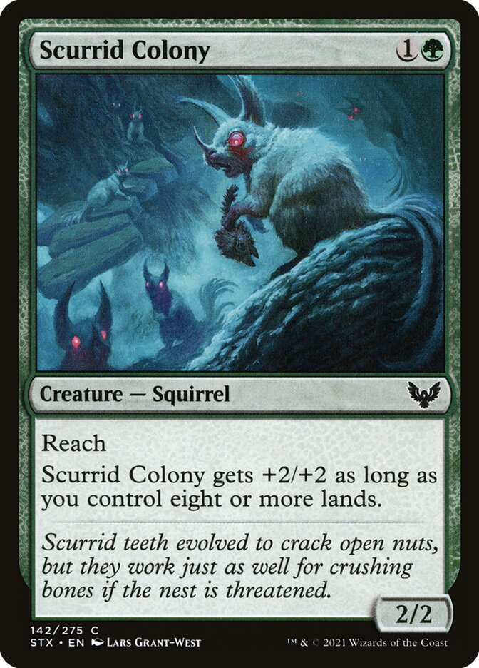 Scurrid Colony 142 (Strixhaven: School of Mages) 