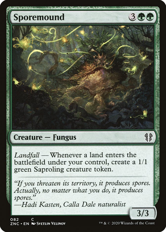 Sporemound 82/142 (Commander: Zendikar Rising) 
