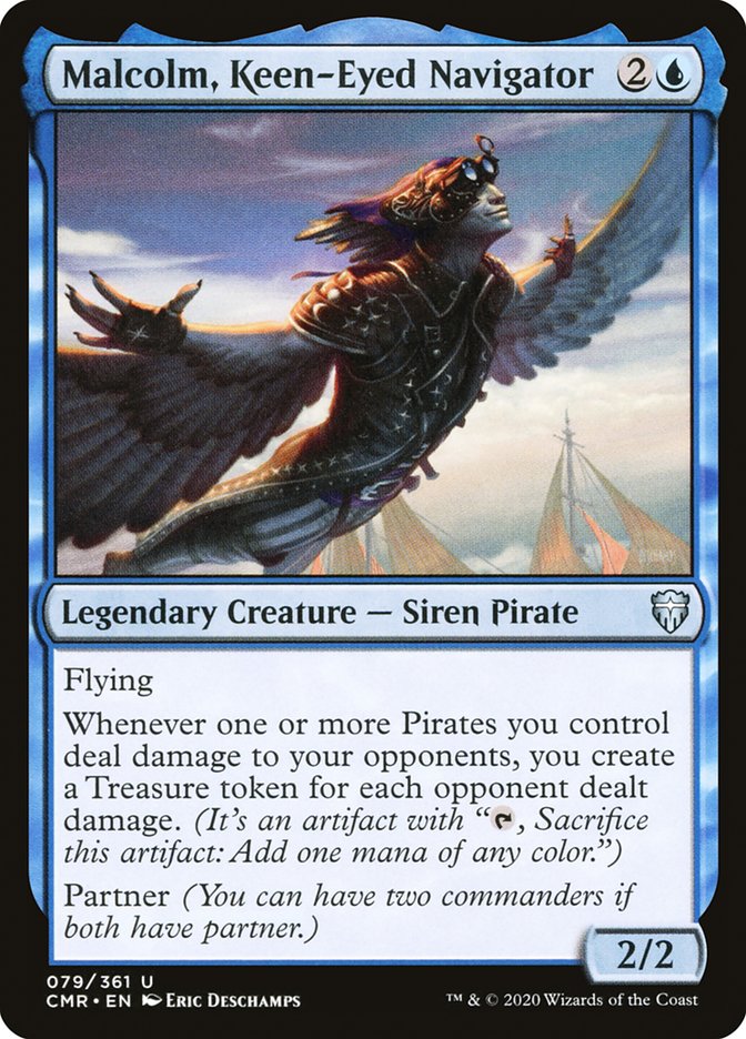 Malcolm, Keen-Eyed Navigator 79 (Commander Legends) 