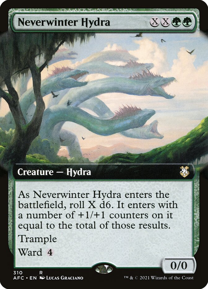 Neverwinter Hydra 310/62 (Commander: Adventures in the Forgotten Realms) 