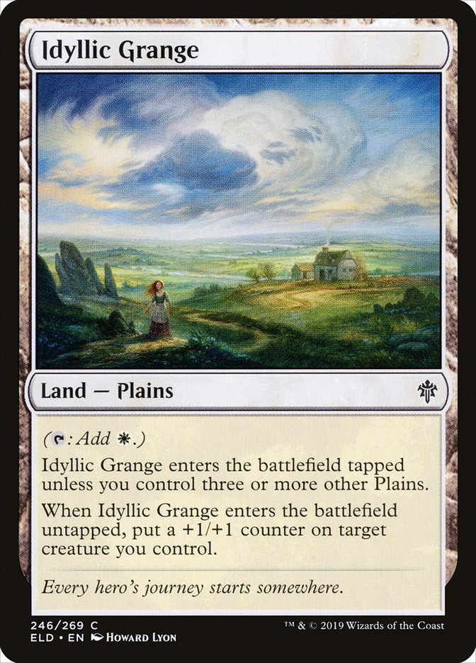 Idyllic Grange 246 (Throne of Eldraine) 