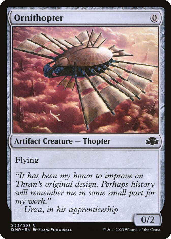 Ornithopter 233/261 (Dominaria Remastered) 