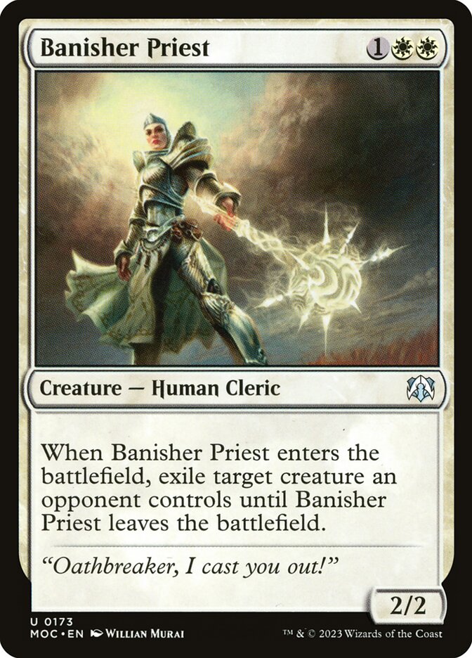 Banisher Priest 173/444 (Commander: March of the Machine) 