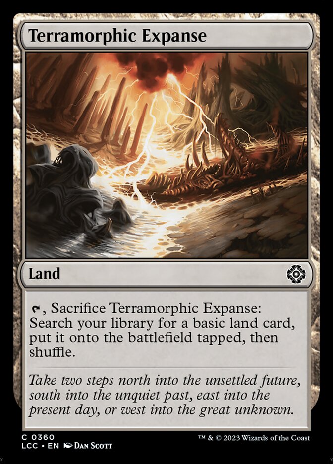 Terramorphic Expanse 360 (Commander: The Lost Caverns of Ixalan) 
