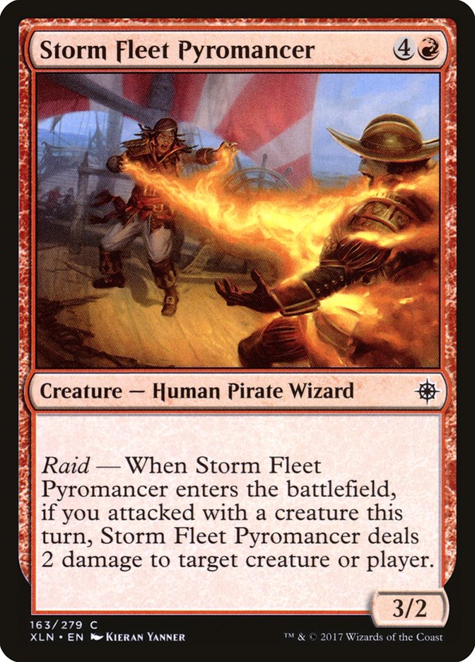 Storm Fleet Pyromancer 163/279 (Ixalan) 