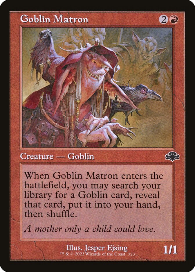 Goblin Matron 323 (Dominaria Remastered)  - Retro