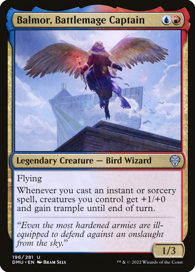 Balmor Battlemage Captain 196 (Dominaria United)  - Foil
