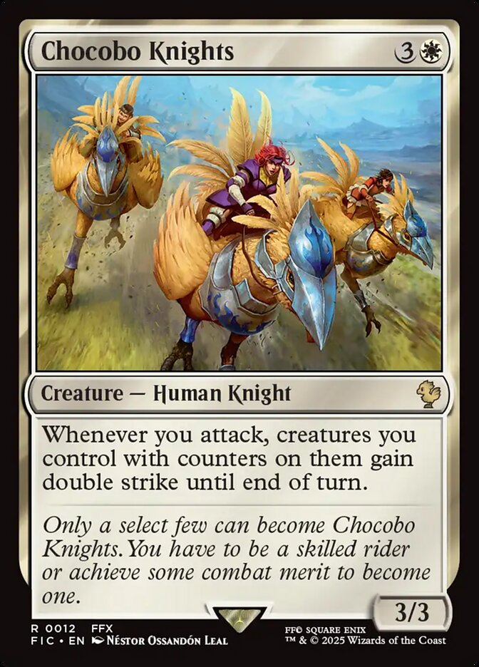 Chocobo Knights 12 (Commander: FINAL FANTASY) 