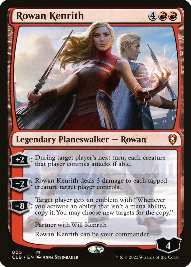 Rowan Kenrith 805 (Commander Legends: Battle for Baldur's Gate) 