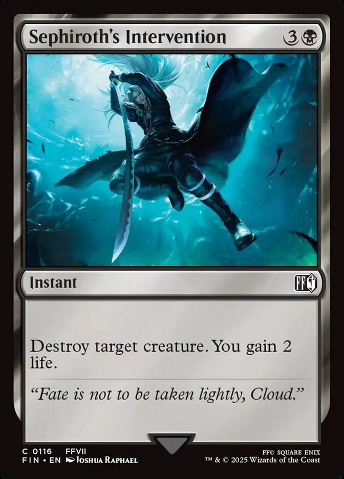 Sephiroths Intervention 116 (FINAL FANTASY)  - Foil