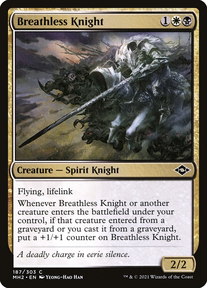 Breathless Knight 187 (Modern Horizons 2)  - Foil
