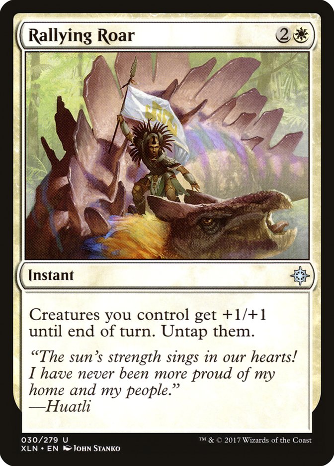 Rallying Roar 30/279 (Ixalan) 