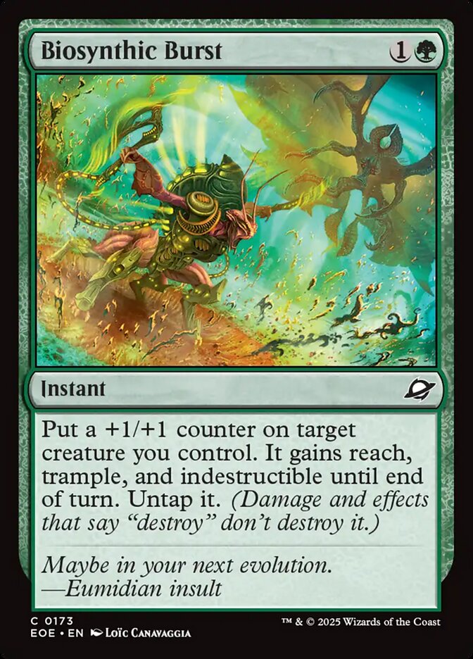 Biosynthic Burst 173 (Edge of Eternities) 