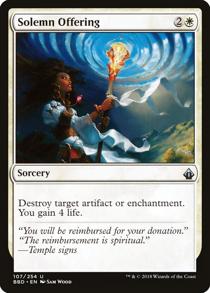 Solemn Offering 107/254 (Battlebond) 