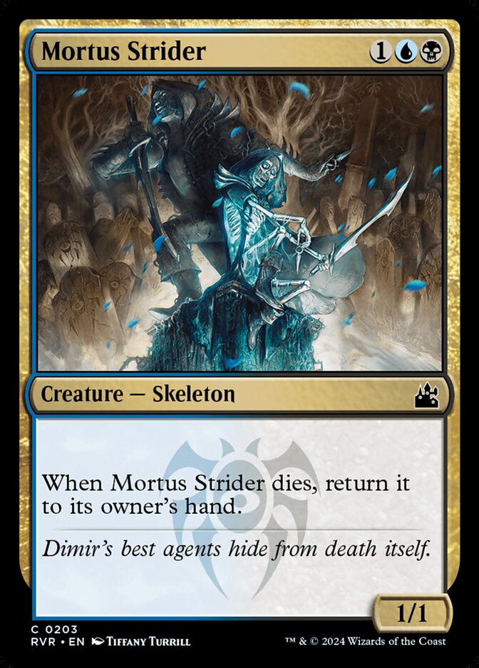 Mortus Strider 203/291 (Ravnica Remastered)  - Foil
