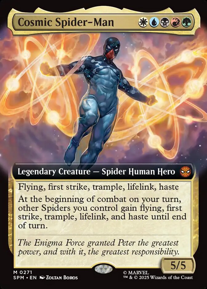 Cosmic Spider-Man 271 (Marvel's Spider-Man)  - Extended Art Foil