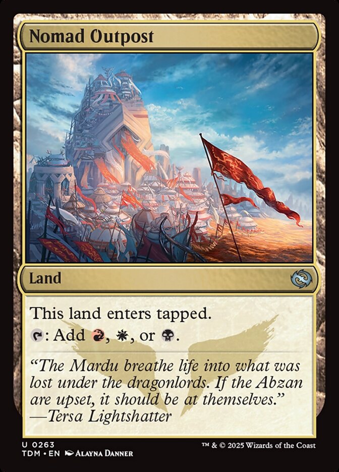Nomad Outpost 263 (Tarkir: Dragonstorm) 