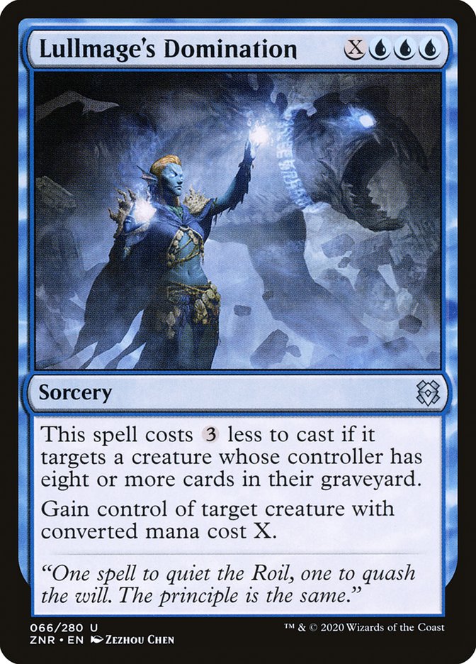 Lullmage's Domination 66/280 (Zendikar Rising) 