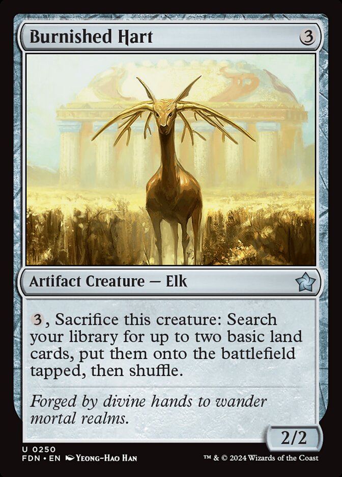 Burnished Hart 250 (Foundations)  - Foil